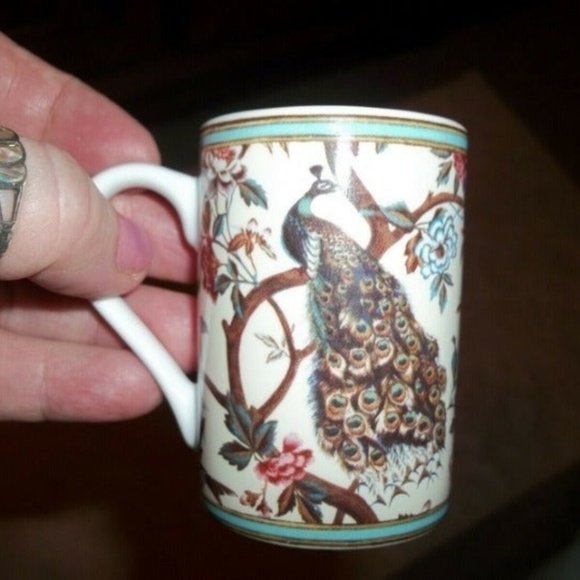 Minipresso Tasse "Prächtiger Pfau" MINT